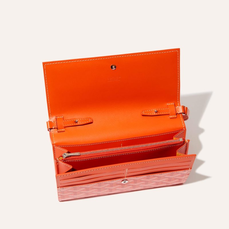 Goyard Varenne Continental Wallet Orange - Image 4