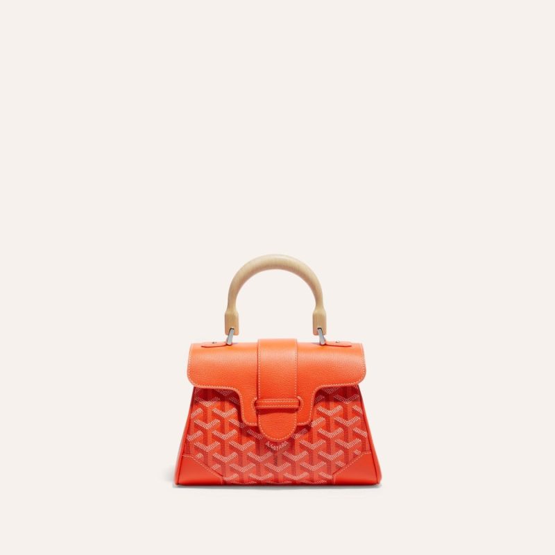 Goyard Saigon Souple Mini Bag Orange - Image 2