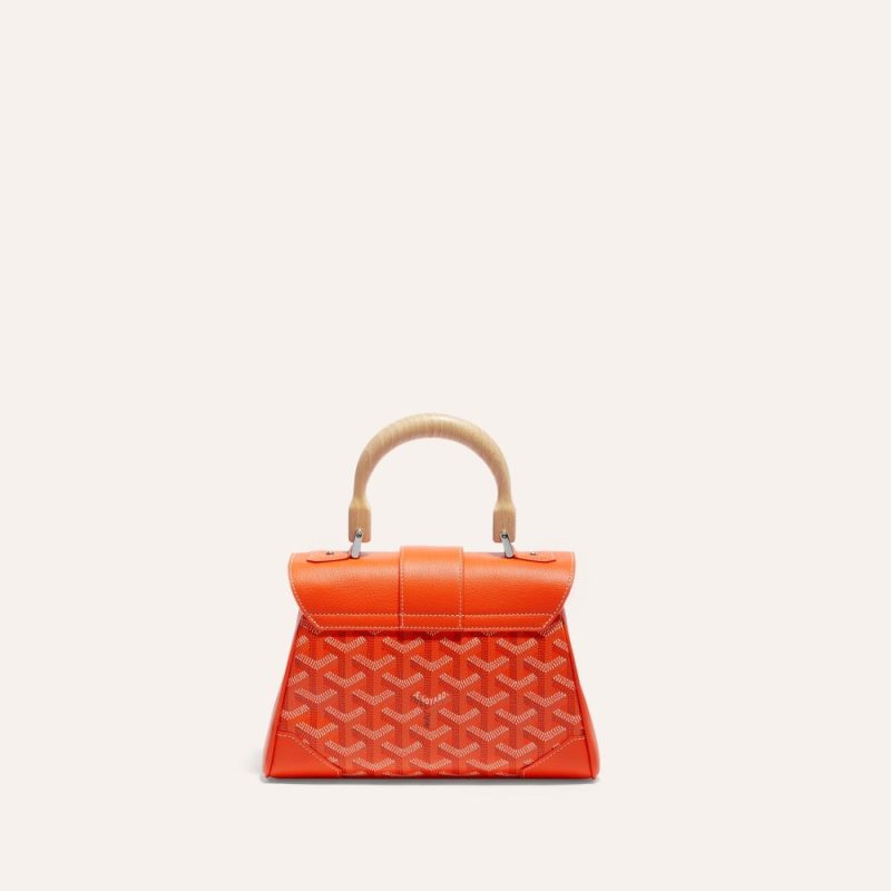 Goyard Saigon Souple Mini Bag Orange - Image 3