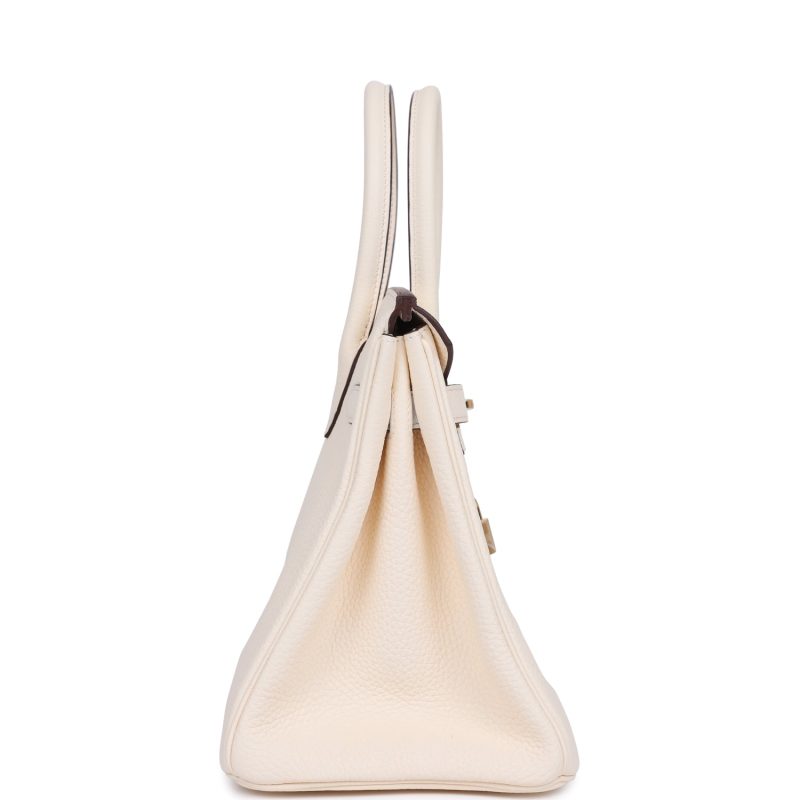 Hermes Birkin 30 Nata Clemence Gold Hardware - Image 3