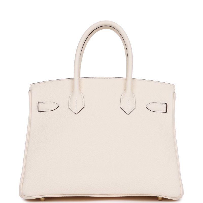 Hermes Birkin 30 Nata Clemence Gold Hardware - Image 4