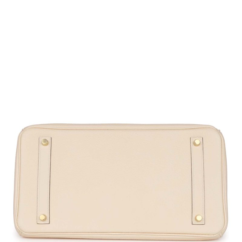 Hermes Birkin 35 Nata Clemence Gold Hardware - Image 5