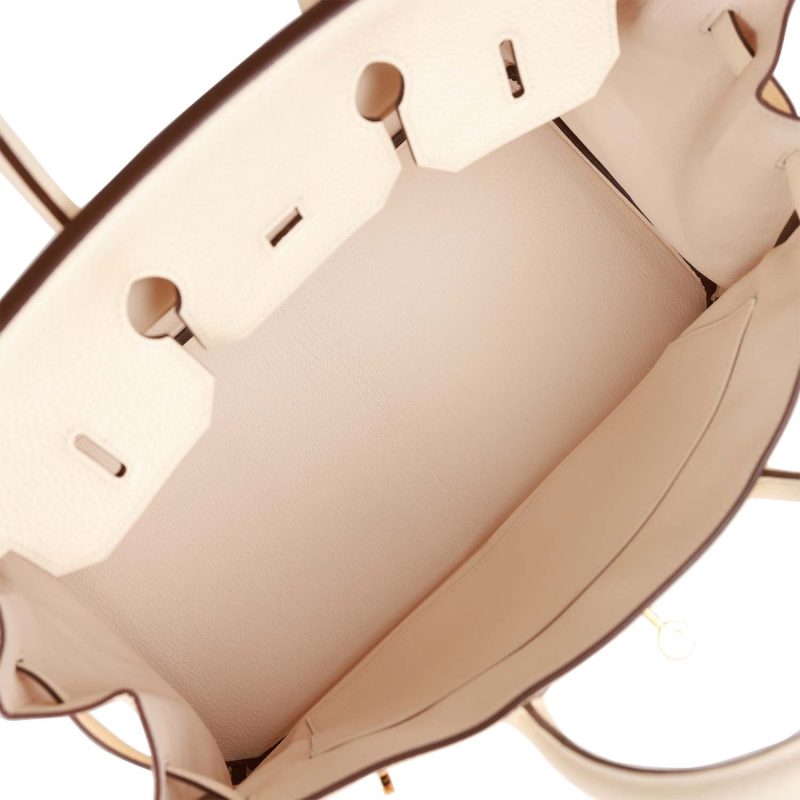 Hermes Birkin 35 Nata Clemence Gold Hardware - Image 7