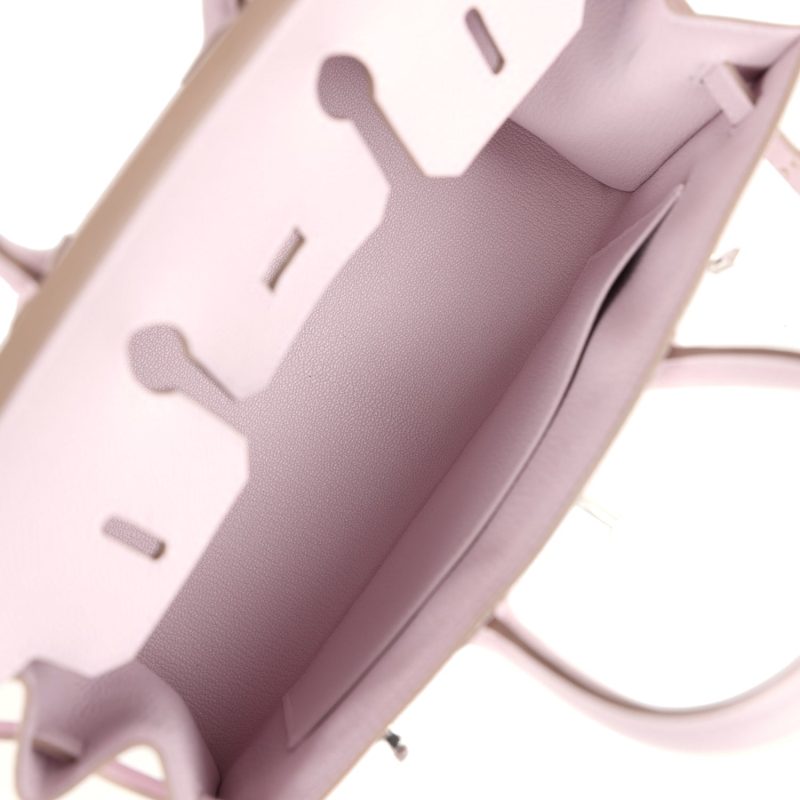 Hermes Birkin Sellier 25 Mauve Pale Epsom Palladium Hardware - Image 7