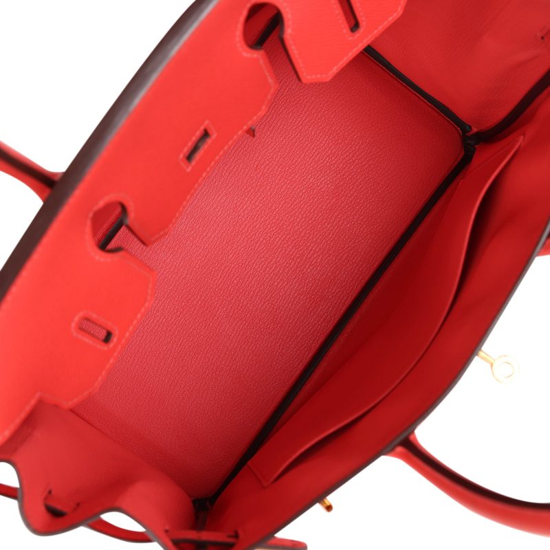 Hermes Birkin 30 Rose Jaipur Epsom Gold Hardware - Image 7