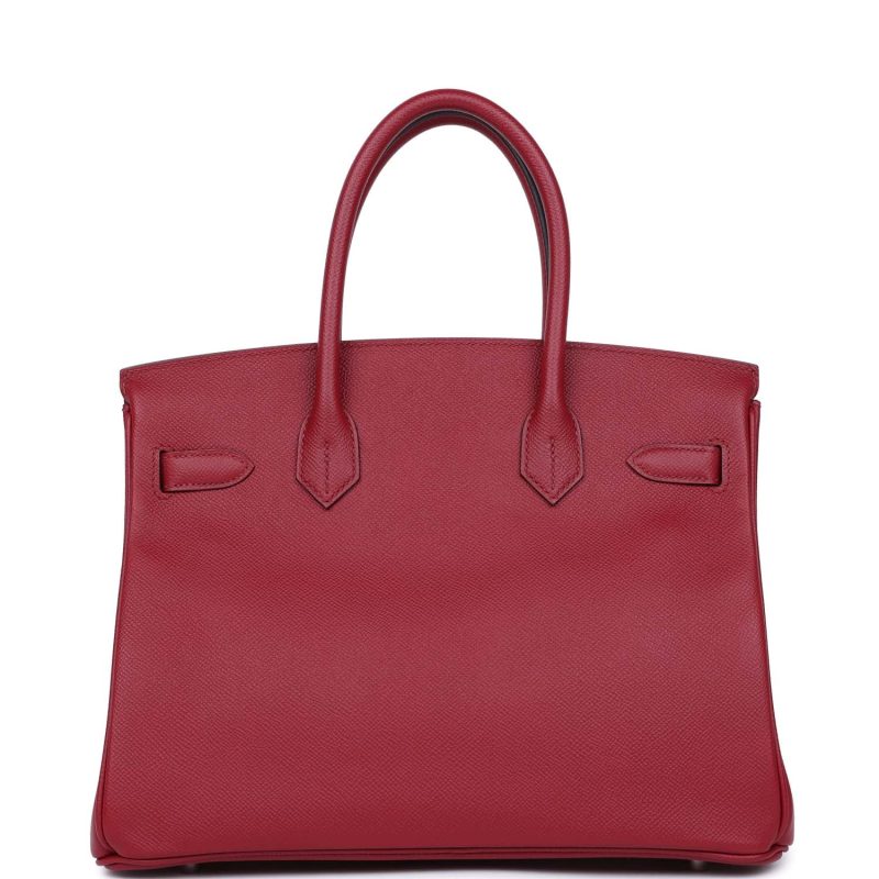 Hermes Birkin 30 Rouge Grenat Epsom Palladium Hardware - Image 4