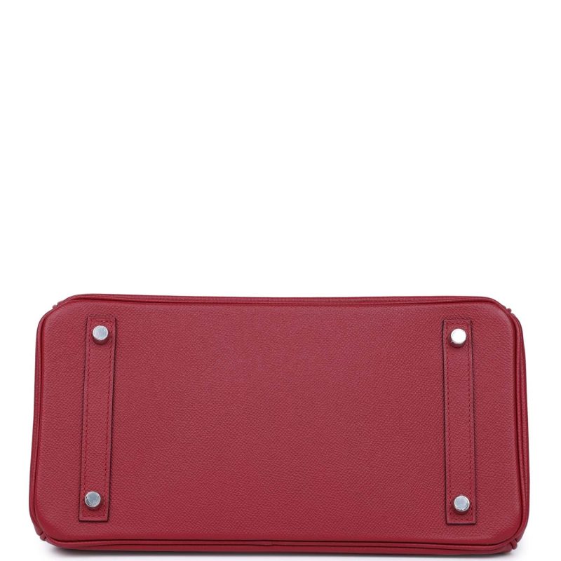 Hermes Birkin 30 Rouge Grenat Epsom Palladium Hardware - Image 5