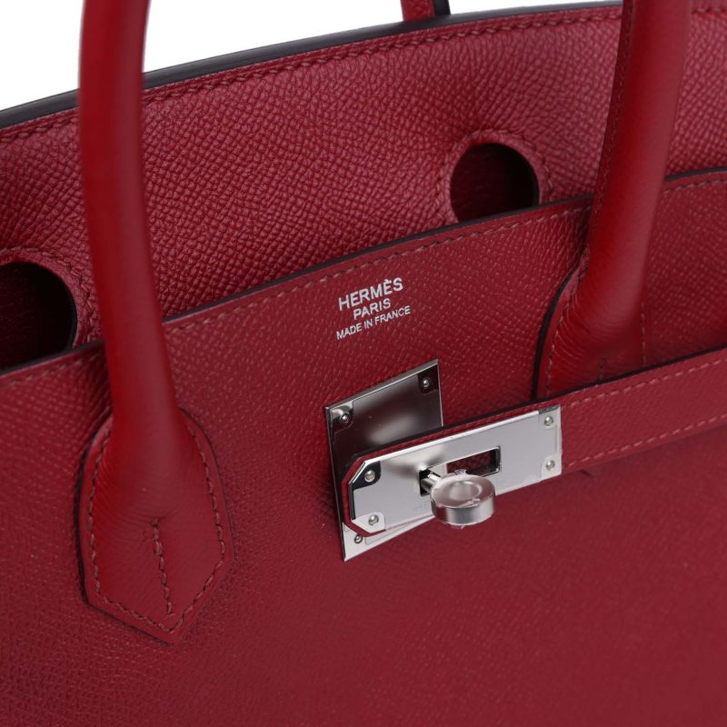 Hermes Birkin 30 Rouge Grenat Epsom Palladium Hardware - Image 6