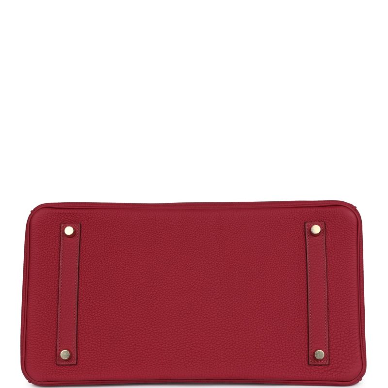 Hermes Birkin 35 Rubis Togo Gold Hardware - Image 5