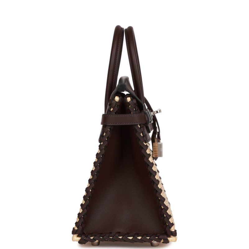 Hermes Picnic Birkin 25 Rouge Sellier Swift Palladium Hardware - Image 3