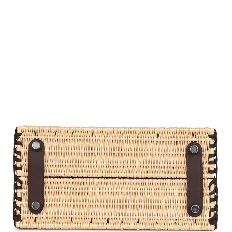 Hermes Picnic Birkin 25 Rouge Sellier Swift Palladium Hardware - Image 5