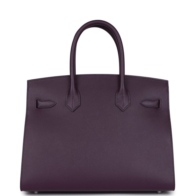 Hermes Birkin Sellier 30 Cassis Madame Palladium Hardware - Image 4