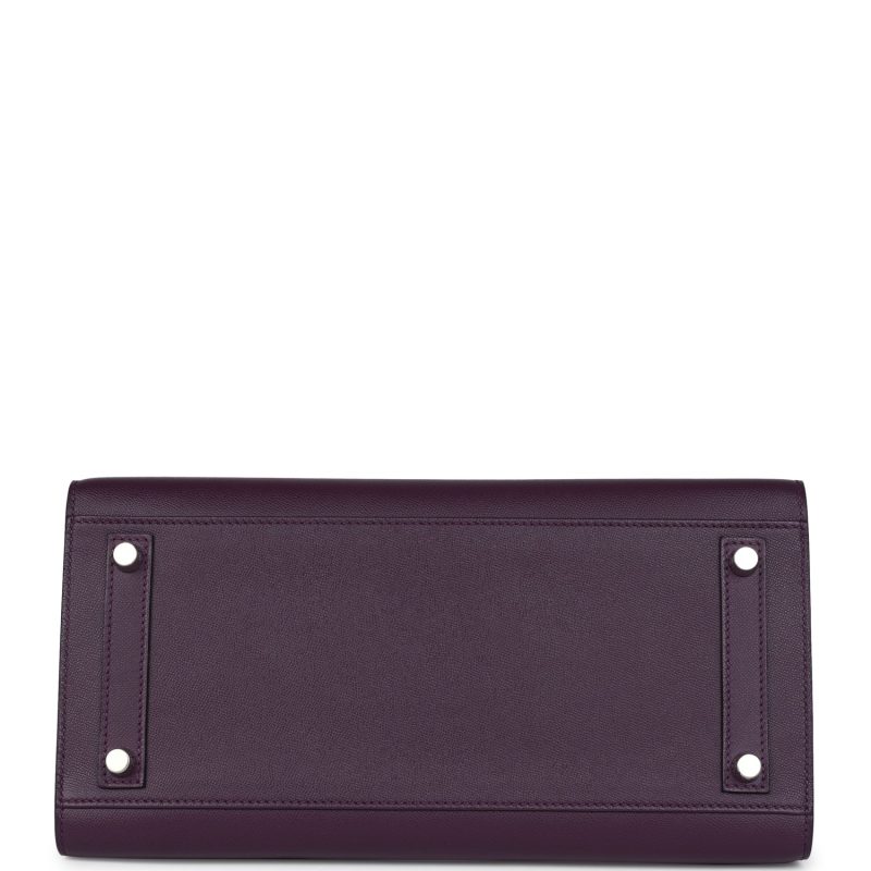 Hermes Birkin Sellier 30 Cassis Madame Palladium Hardware - Image 5