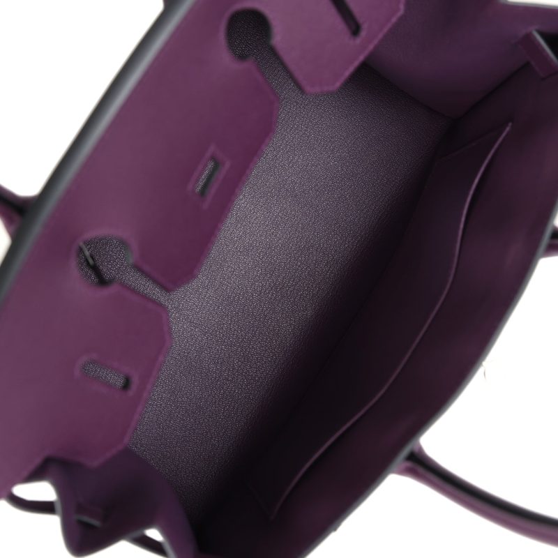 Hermes Birkin Sellier 30 Cassis Madame Palladium Hardware - Image 7