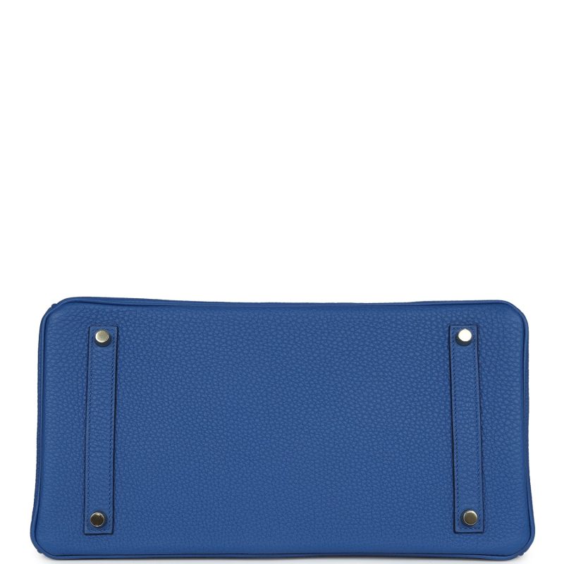 Hermes Birkin 35 Bleu France Togo Gold Hardware - Image 5