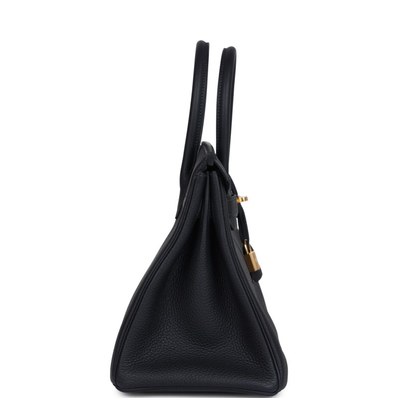 Hermes Birkin 30 Caban Togo Gold Hardware - Image 3