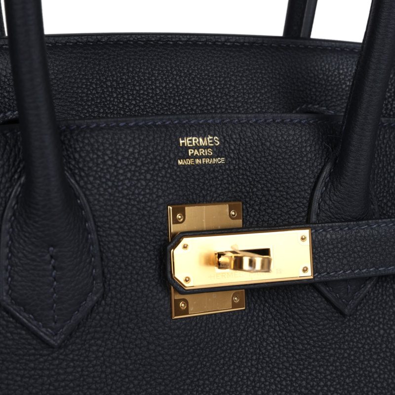 Hermes Birkin 30 Caban Togo Gold Hardware - Image 6