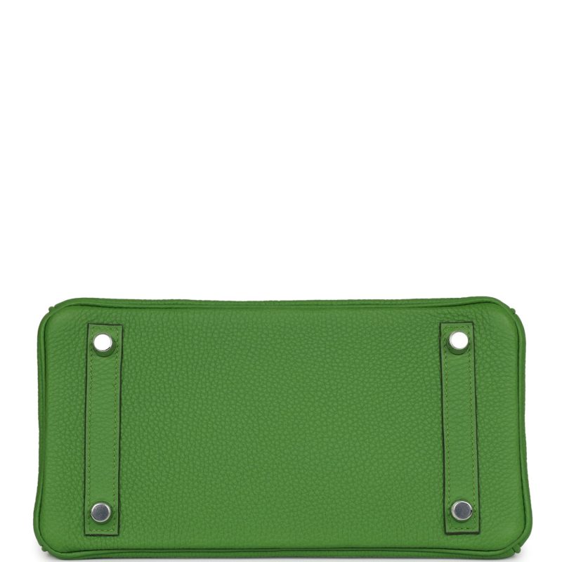 Hermes Birkin 25 Vert Yucca Togo Palladium Hardware - Image 5