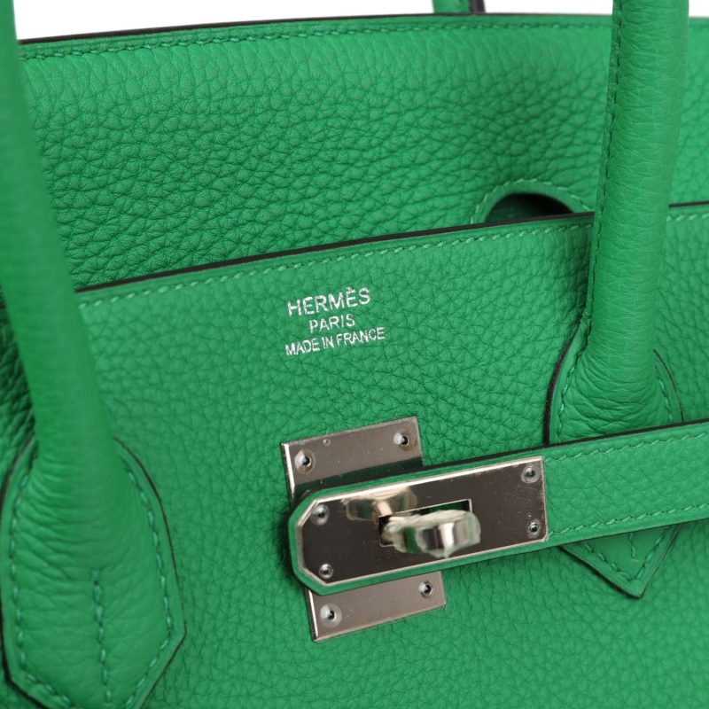 Hermes Birkin 35 Bambou Togo Palladium Hardware - Image 6