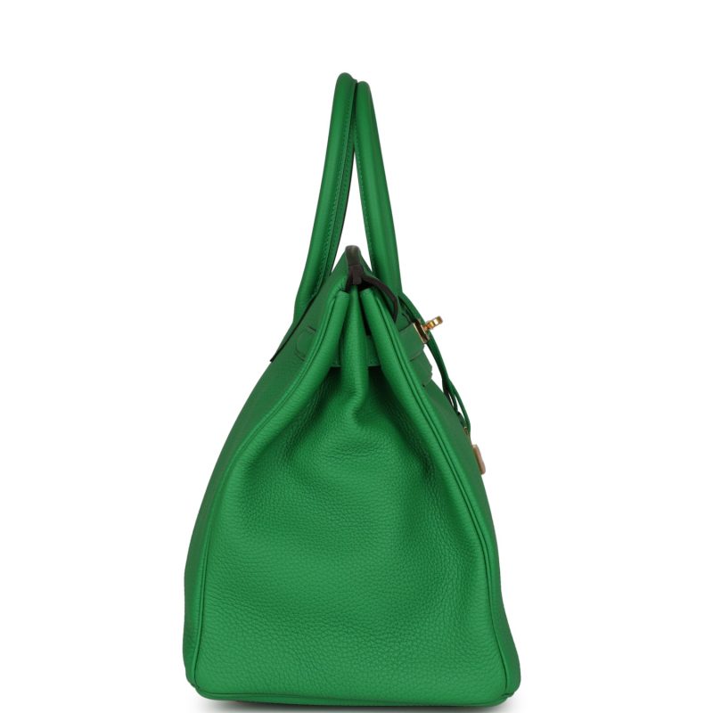 Hermes Birkin 35 Bambou Togo Gold Hardware - Image 3