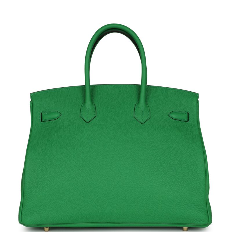 Hermes Birkin 35 Bambou Togo Gold Hardware - Image 4