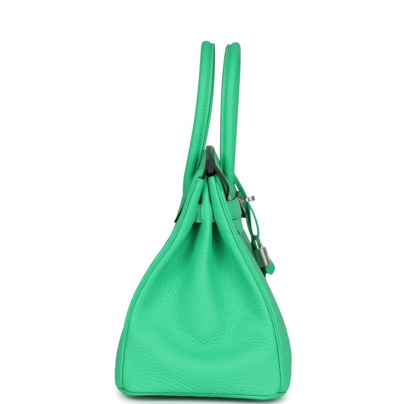 Hermes Birkin 30 Vert Comics Togo Palladium Hardware - Image 3