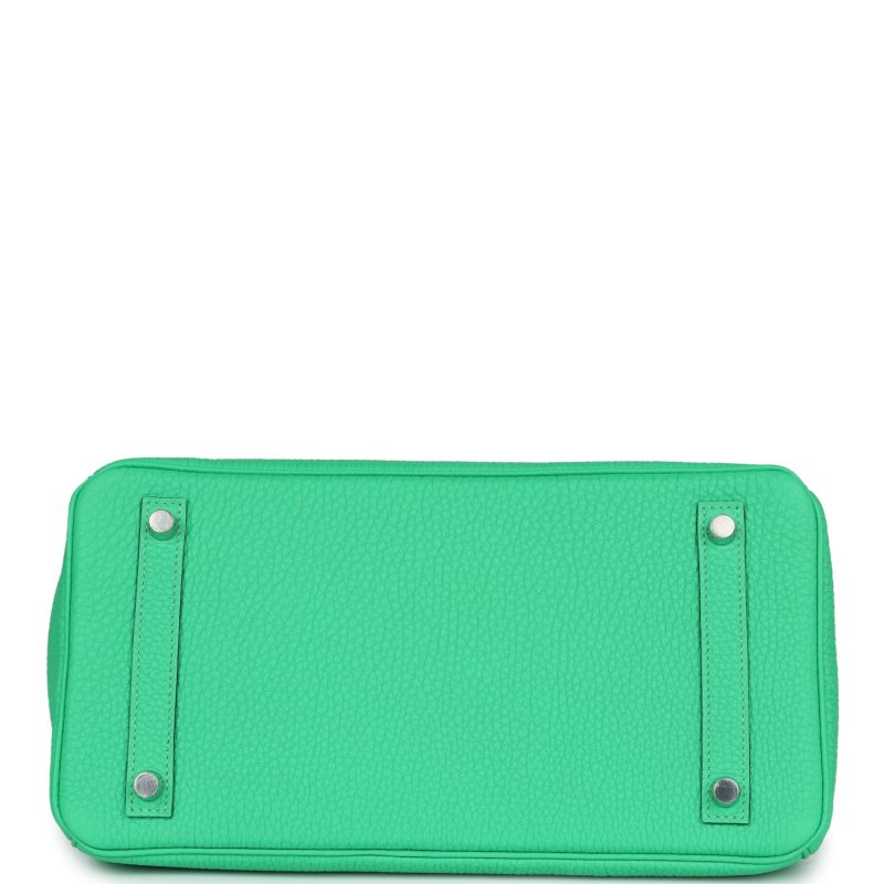 Hermes Birkin 30 Vert Comics Togo Palladium Hardware - Image 5