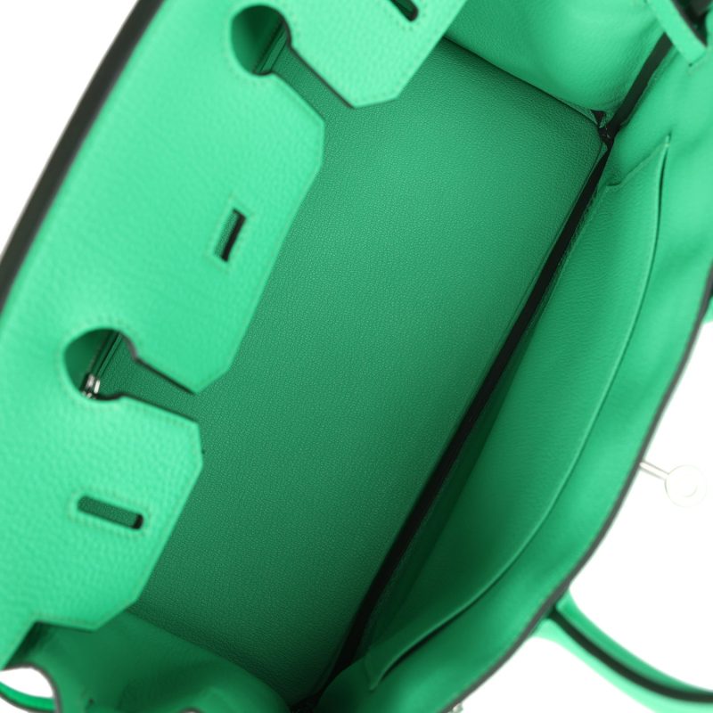 Hermes Birkin 30 Vert Comics Togo Palladium Hardware - Image 7