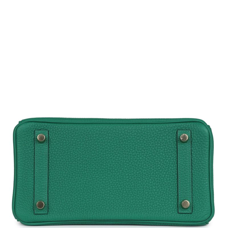 Hermes Birkin 25 Vert Vertigo Togo Gold Hardware - Image 5