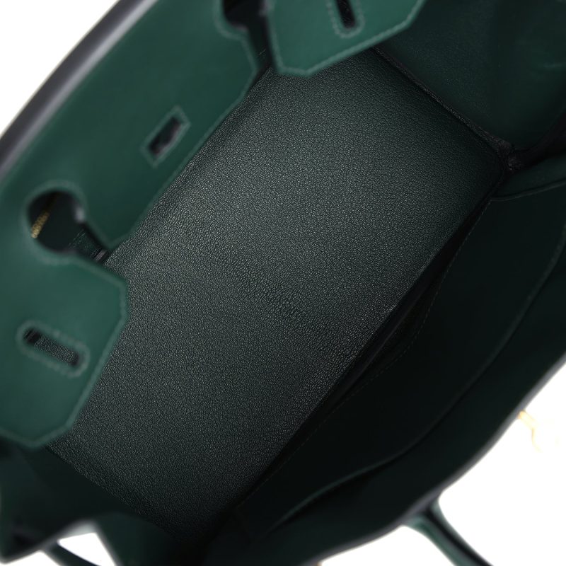 Hermes Birkin 30 Vert Tropical Jonathan Gold Hardware - Image 7