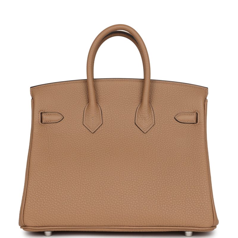 Hermes Birkin 25 Chai Togo Palladium Hardware - Image 4
