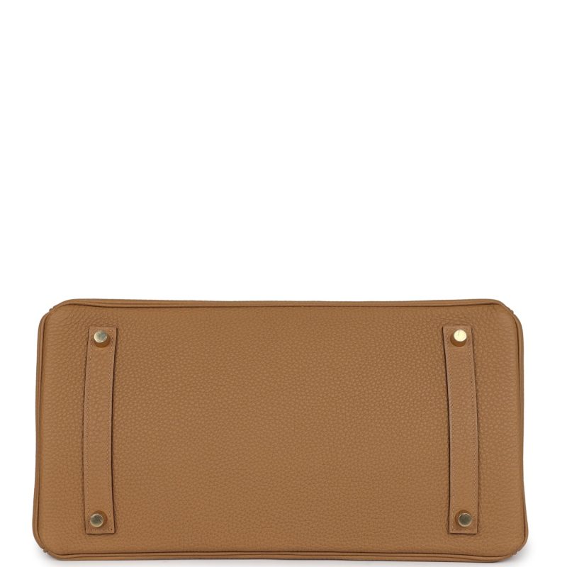 Hermes Birkin 35 Biscuit Togo Gold Hardware - Image 5