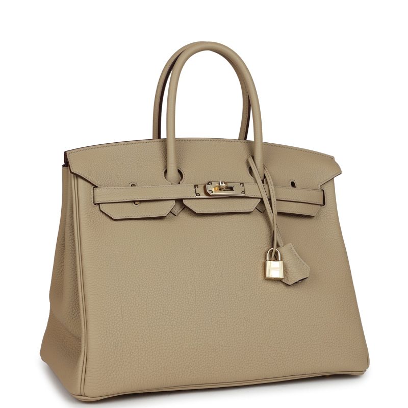 Hermes Special Order (HSS) Birkin 35 Trench Verso Togo Permabrass Hardware - Image 2
