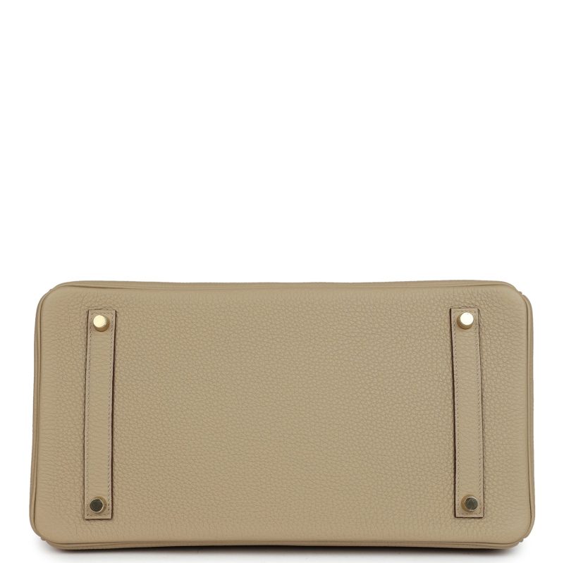 Hermes Special Order (HSS) Birkin 35 Trench Verso Togo Permabrass Hardware - Image 5