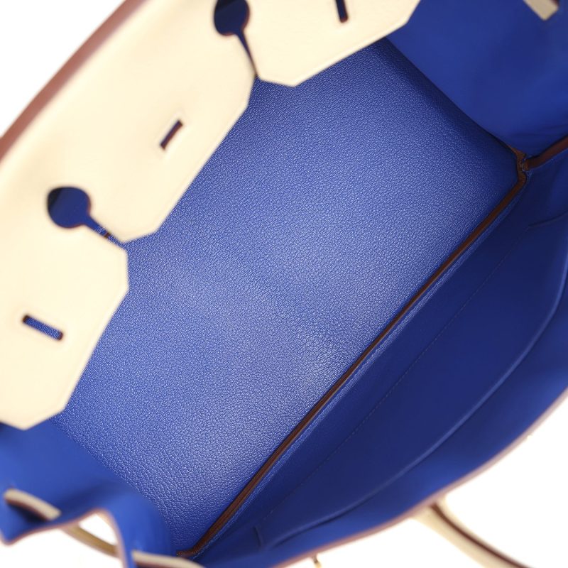 Hermes Special Order (HSS) Birkin 35 Trench Verso Togo Permabrass Hardware - Image 7