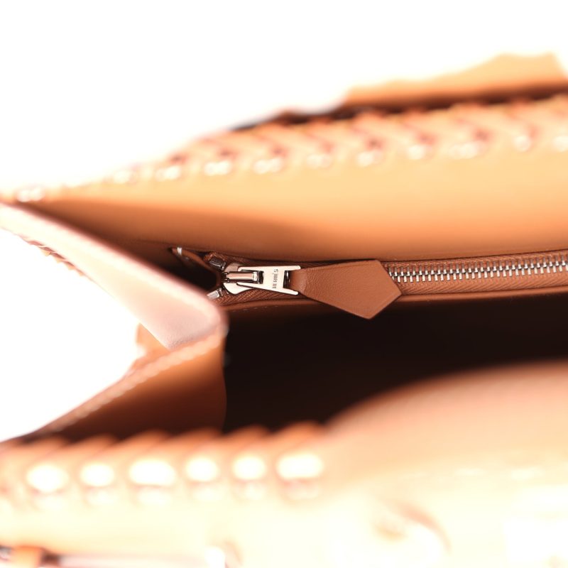 Hermes Picnic Birkin Sellier 25 Gold Swift Palladium Hardware - Image 8