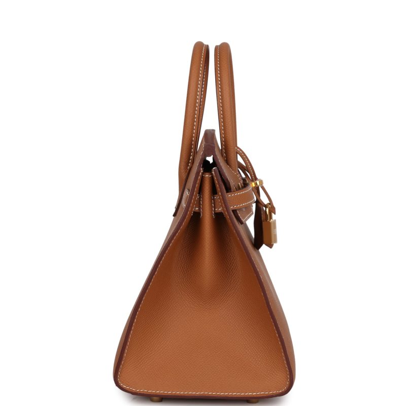 Hermes Birkin Sellier 25 Gold Epsom Gold Hardware - Image 3