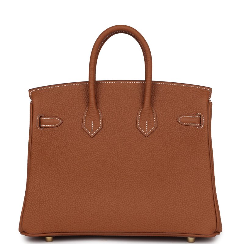 Hermes Birkin 25 Gold Togo Gold Hardware - Image 4