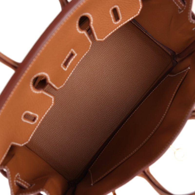 Hermes Birkin 25 Gold Togo Gold Hardware - Image 7
