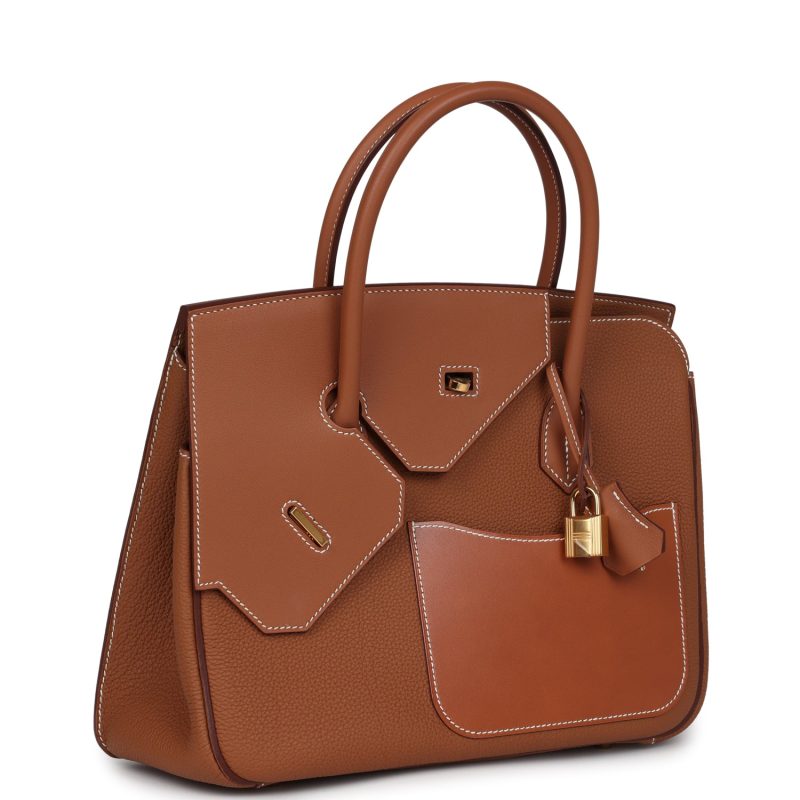 Hermes Birkin 30 En Desordre Gold Togo and Swift Gold Hardware - Image 2