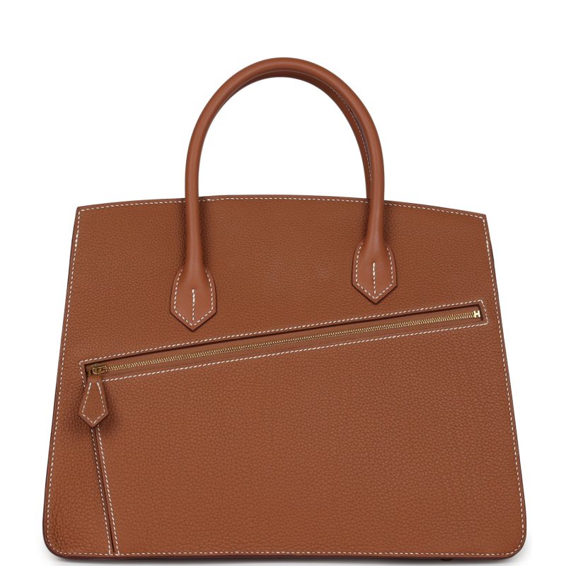 Hermes Birkin 30 En Desordre Gold Togo and Swift Gold Hardware - Image 4