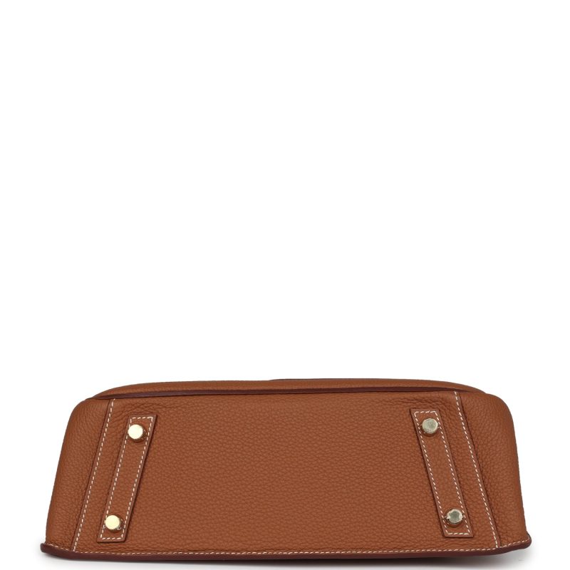 Hermes Birkin 30 En Desordre Gold Togo and Swift Gold Hardware - Image 6