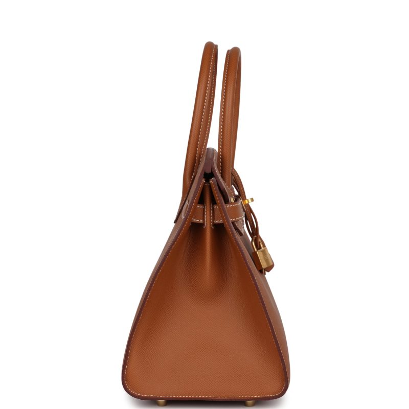 Hermes Birkin Sellier 30 Gold Epsom Gold Hardware - Image 3