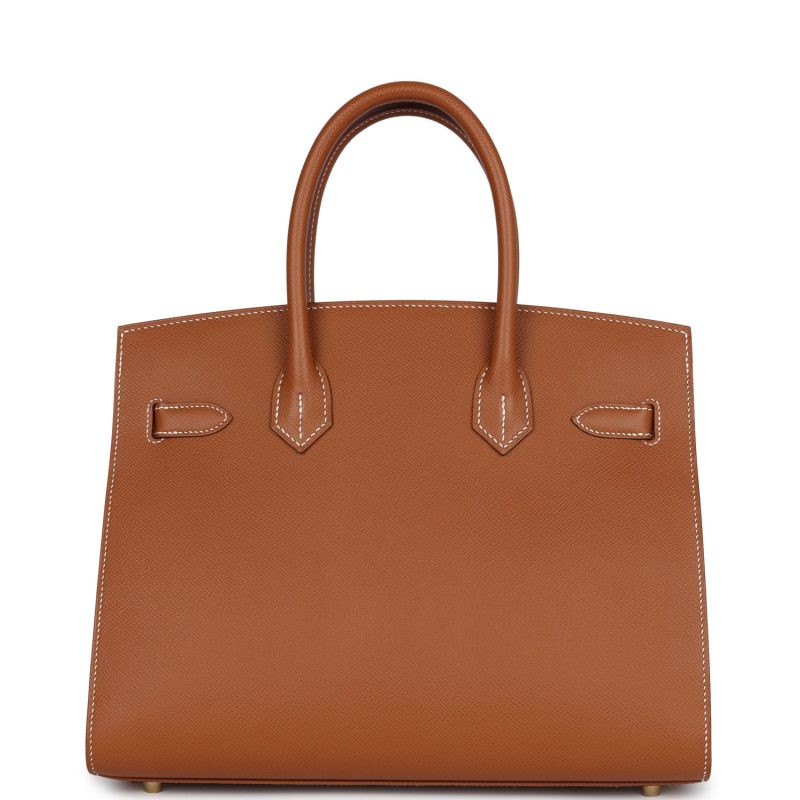 Hermes Birkin Sellier 30 Gold Epsom Gold Hardware - Image 4
