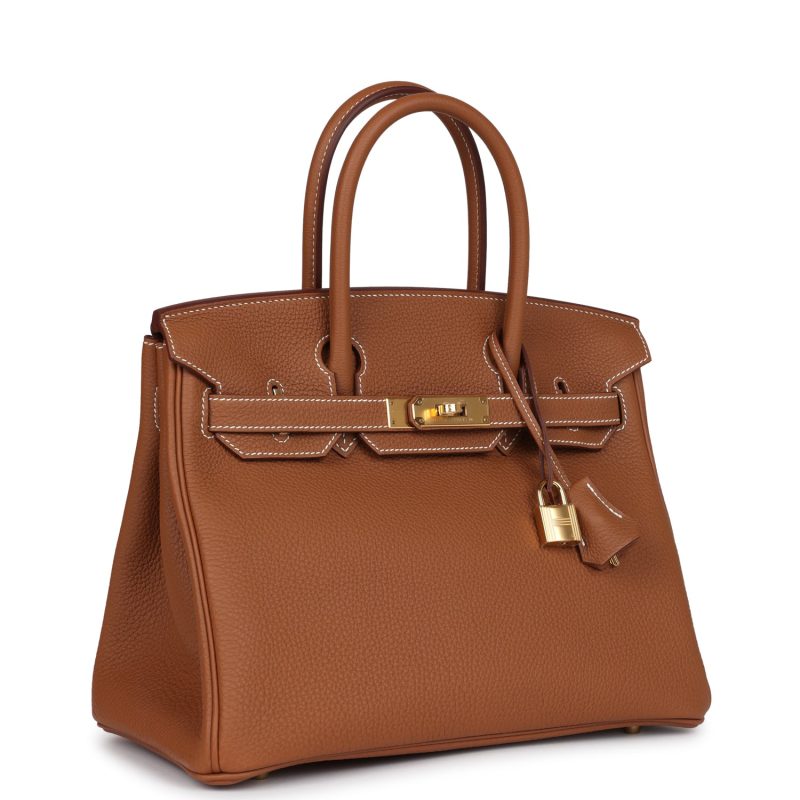 Hermes Birkin 30 Gold Togo Gold Hardware - Image 2