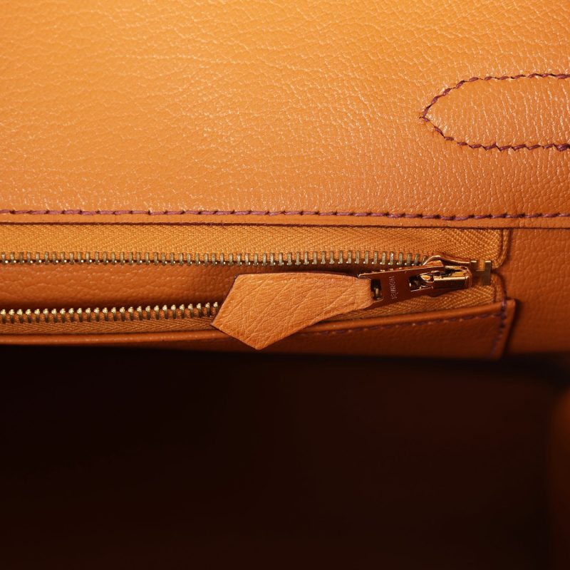 Hermes Birkin 30 Gold Ostrich Gold Hardware - Image 8