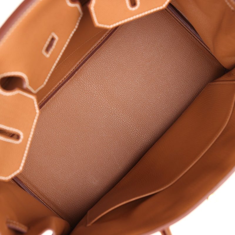 Hermes Special Order (HSS) Birkin 35 Gold Togo Gold Hardware - Image 7