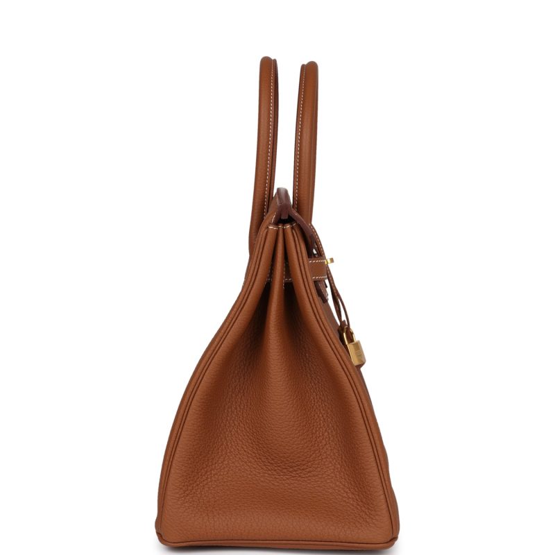 Hermes Birkin 35 Gold Togo Gold Hardware - Image 3