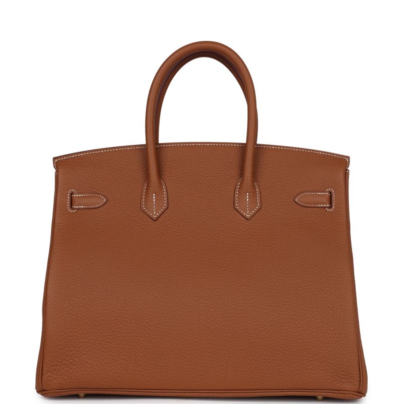 Hermes Birkin 35 Gold Togo Gold Hardware - Image 4
