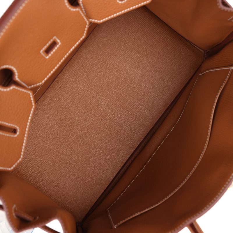 Hermes Birkin 35 Gold Togo Gold Hardware - Image 7